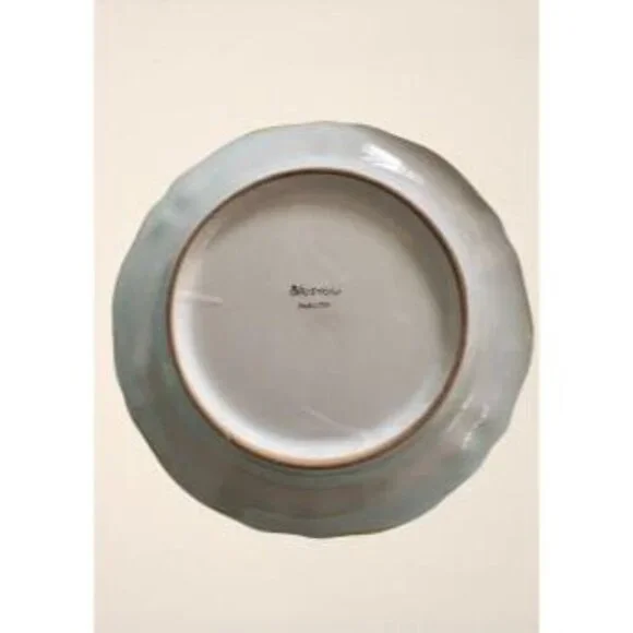 Stunning Vintage Bristow Malta Ceramic Plate – Italian Floral Design 13 Inches - Picture 7 of 8